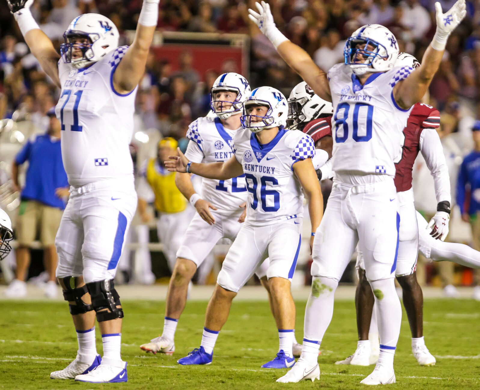 NCAA Football: Kentucky at South Carolina